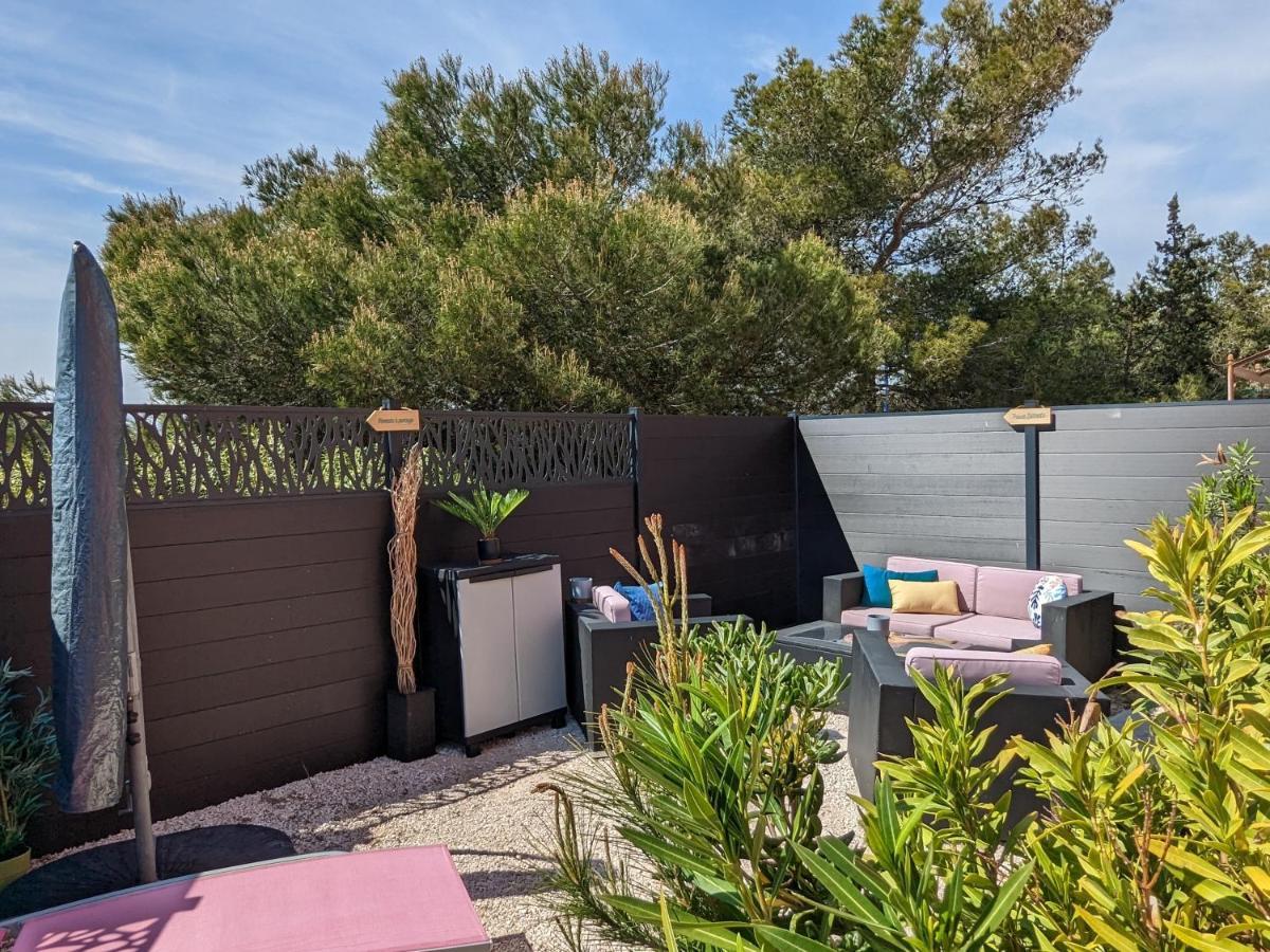 L'Instant Mer - Bord De Mer - Studio Avec Grand Jardin A La Capte Hyères Exterior foto